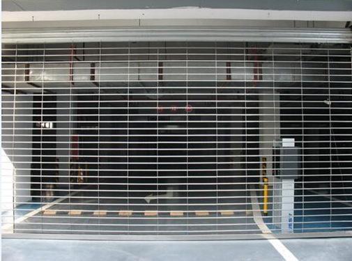 停车场通花卷闸门